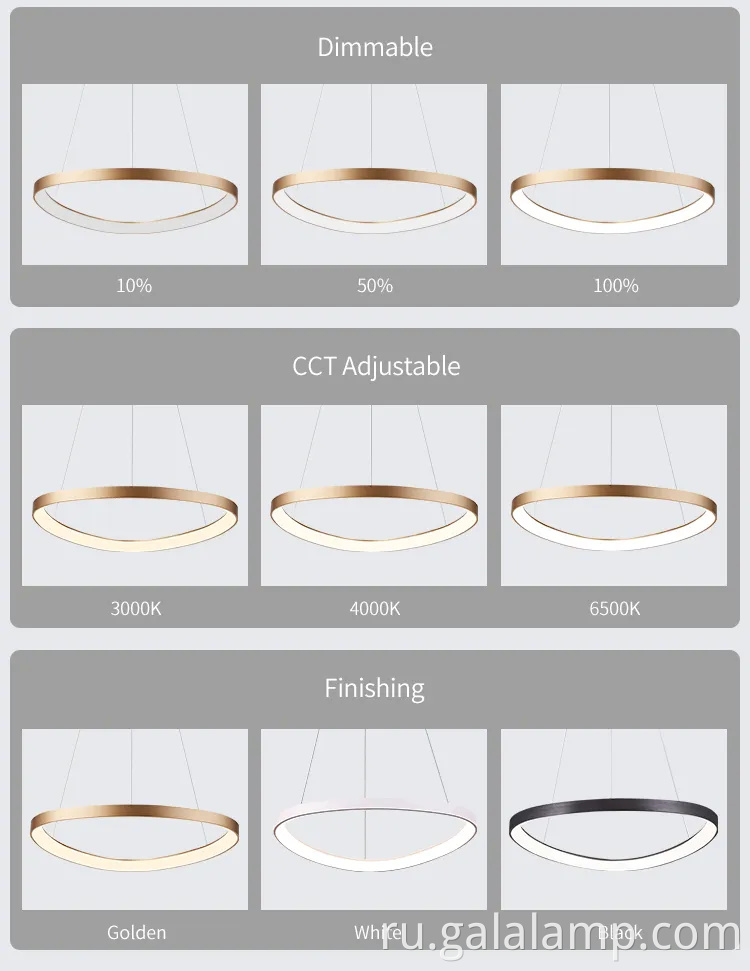 Современная европейская светодиодная подвеска - стильная акриловая люстра